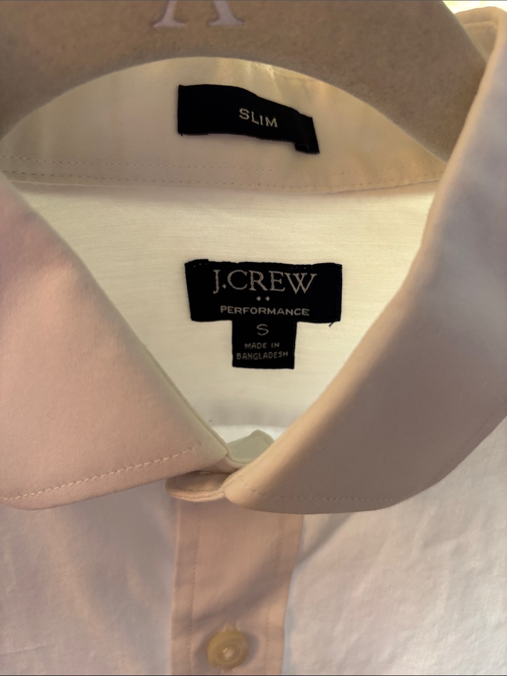 J. Crew Performance Slim Fit Dress Shirt - white